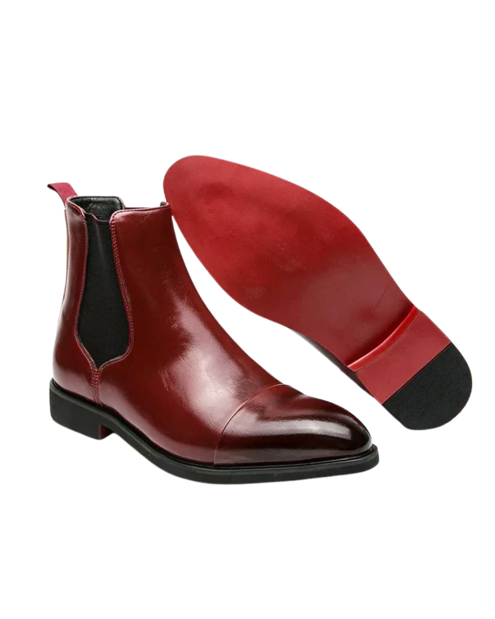 Elegante Herren Chelsea-Boots aus Leder