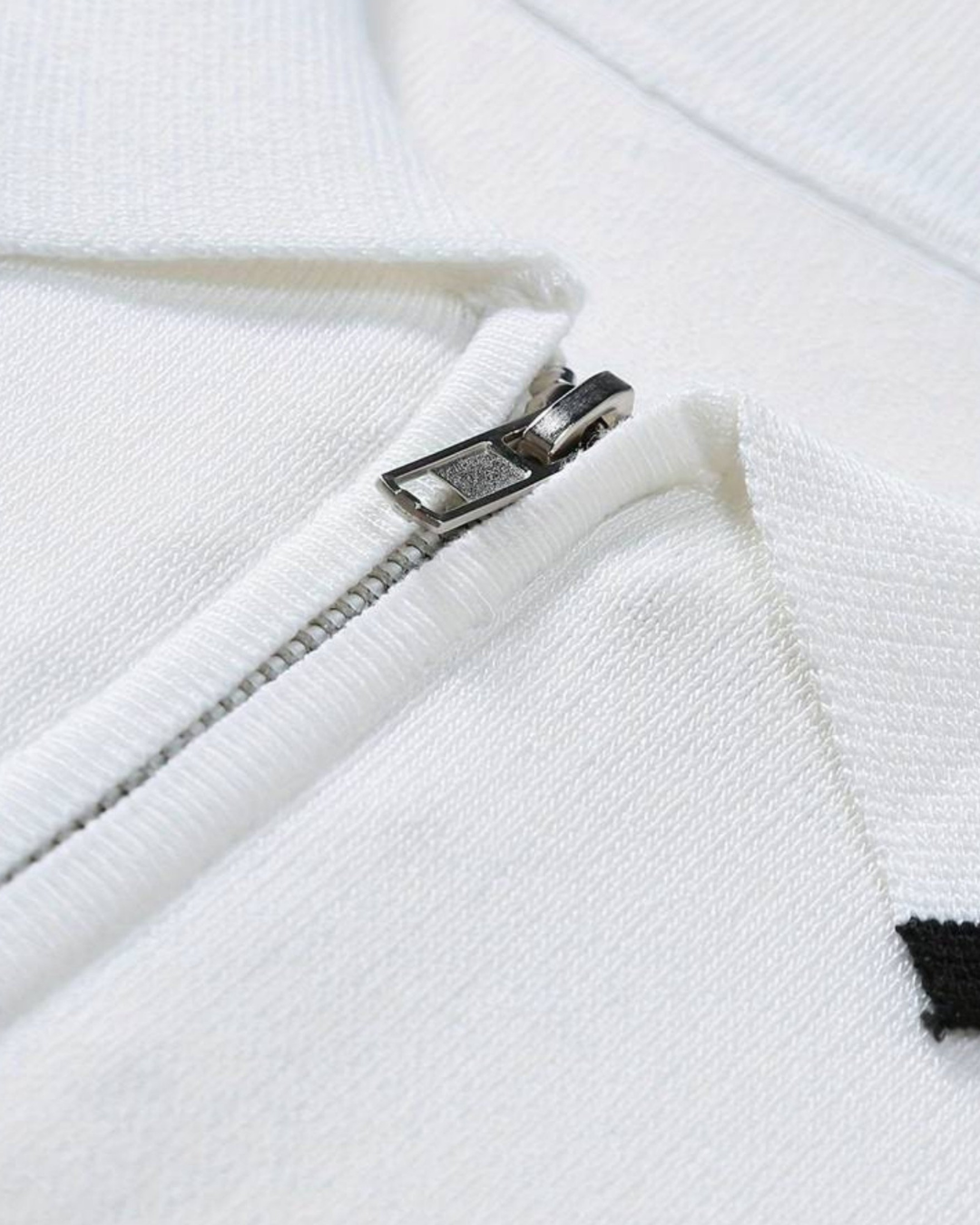 chic Reißverschluss Polo