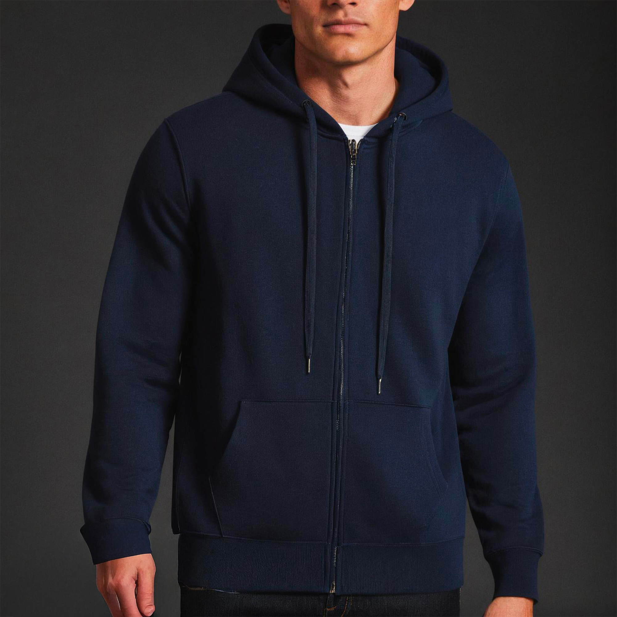 Klassisches Kapuzen-Sweatshirt