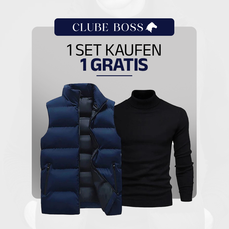 BLACK FRIDAY: Winter-Duo – Weste + Gratis-Pullover
