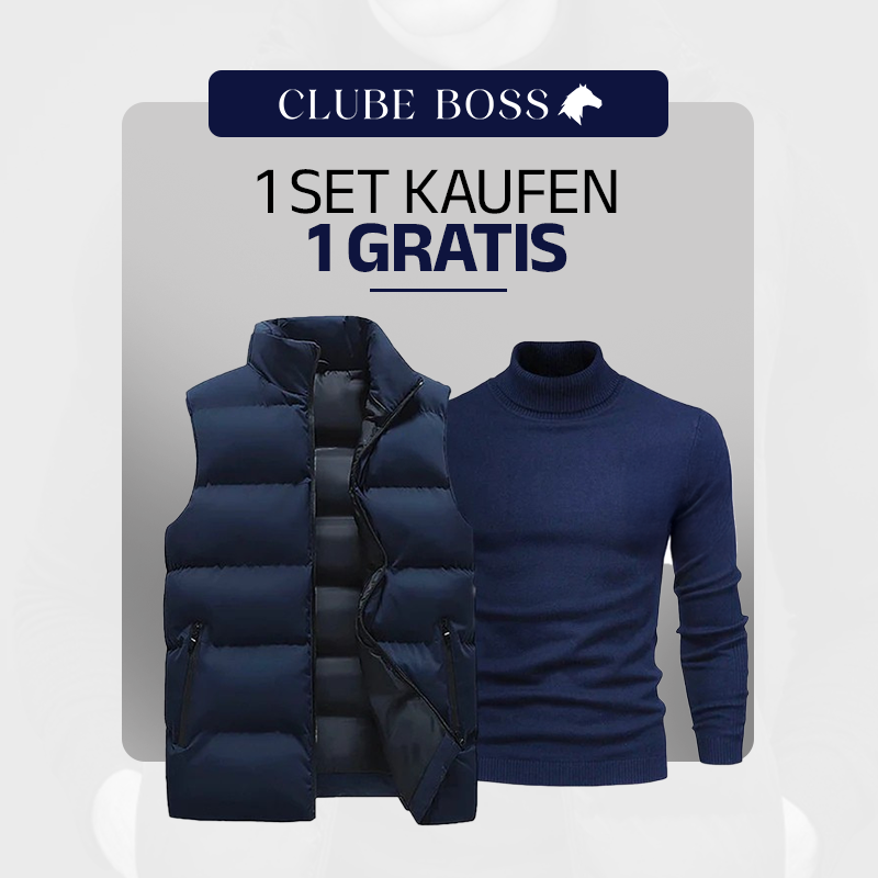 BLACK FRIDAY: Winter-Duo – Weste + Gratis-Pullover