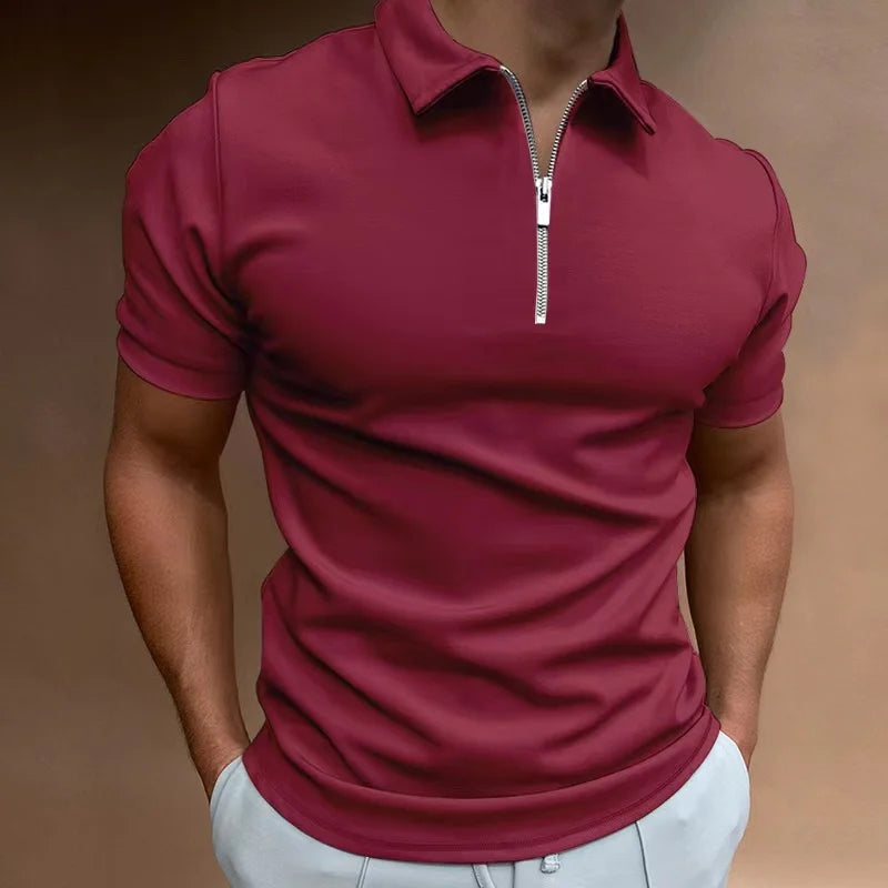elegantes Reißverschluss Polo