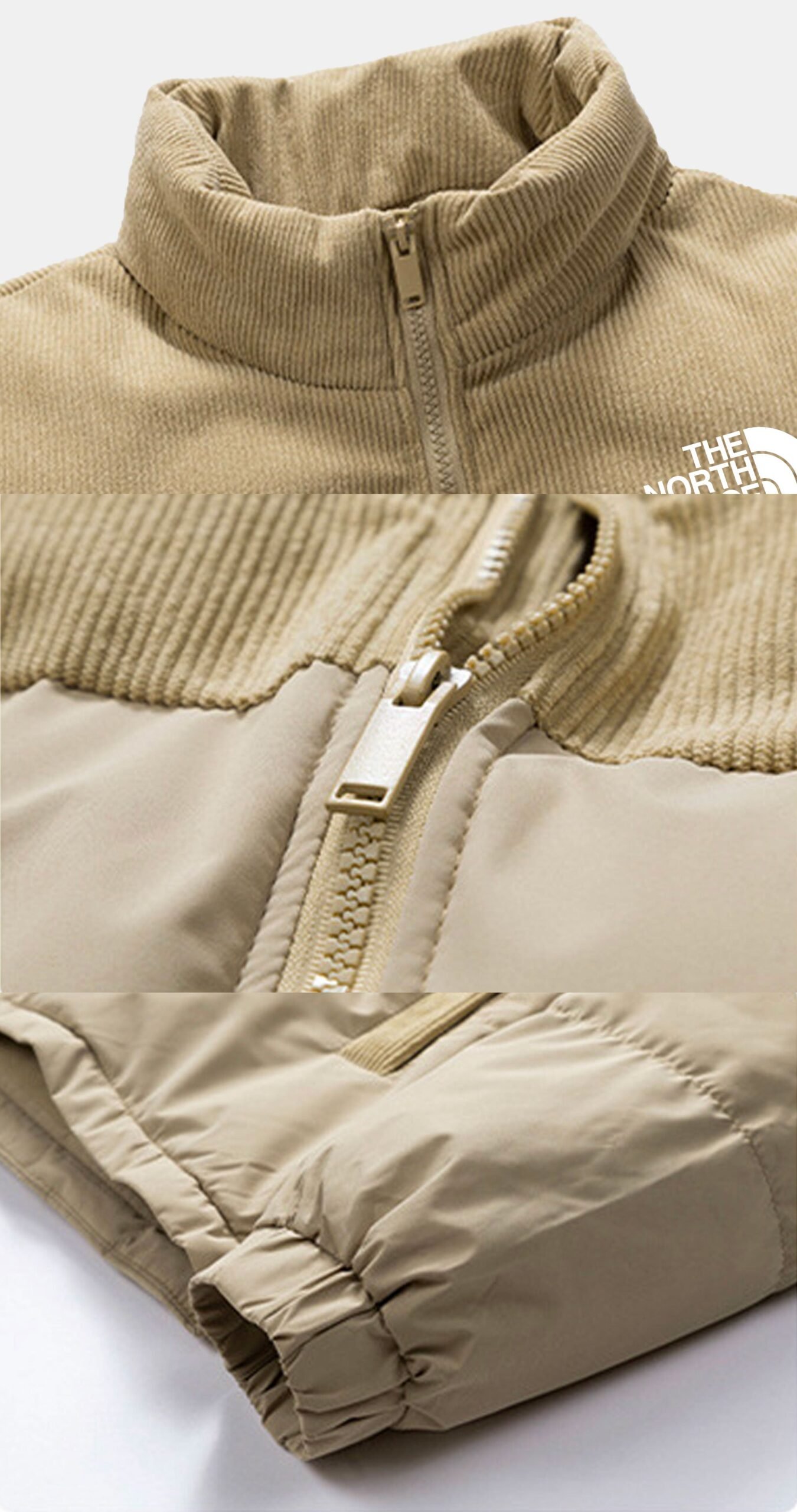 Nuptse Jacke TNF Rückansicht