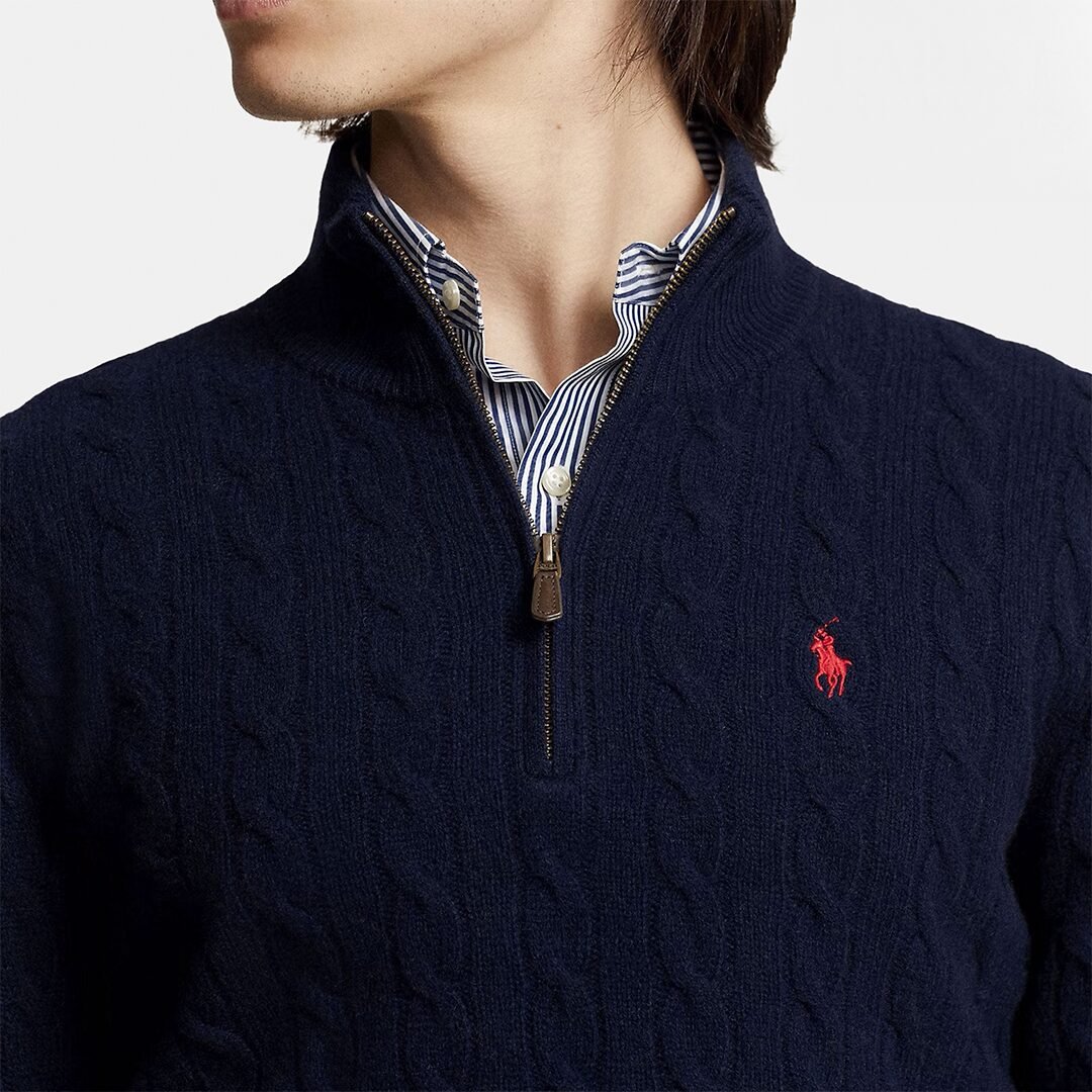 Kaschmirpullover – Frontansicht