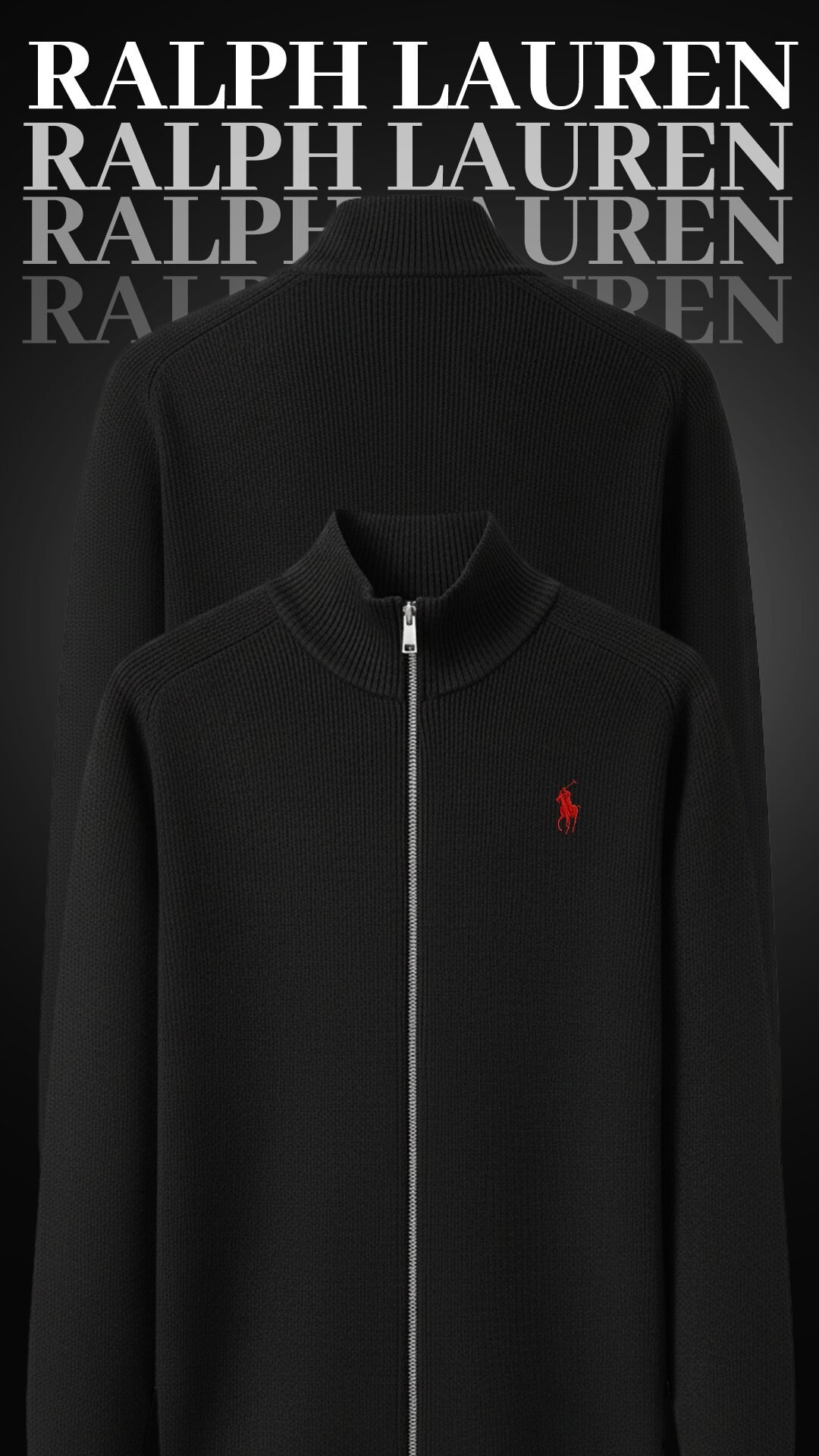 RL Old Money Pullover Front und Rücken